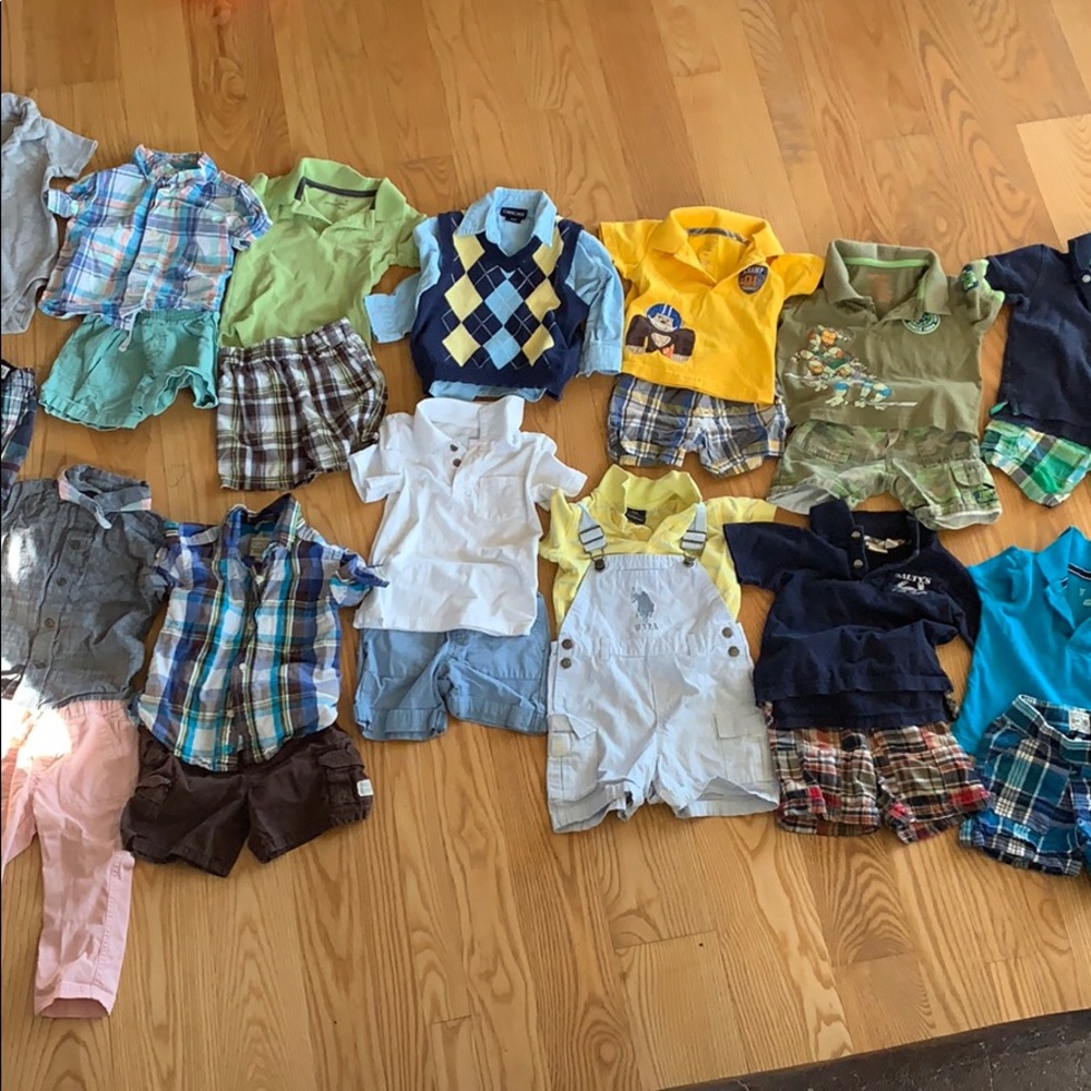 Toddler boys dress clothes bundle